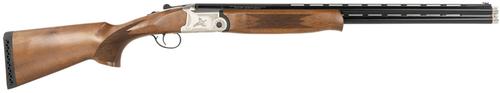 Gforce Arms Filthy Pheasant Youth Shotgun GF41024Y, 410 Gauge, 24", 3" Chmbr, Engraved Nickel-Plated Receiver, Fixed Turkish Walnut Stock