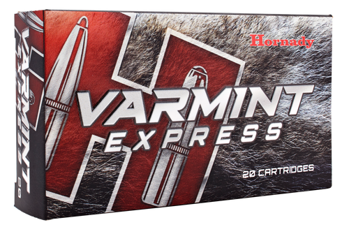 Hornady Varmint Express V-Max CF Rifle Ammunition 8327, 223 Remington, Varmint Express, V-Max, 55 GR, 3240 fps, 20 Rd/bx