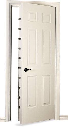 Browning Six-Panel White Security Door