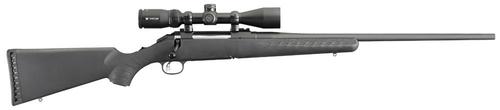 Ruger American Rifle w/Vortex Crossfire Scope 16934, 308 Winchester, 22", Black Synthetic Stock, Black Finish, 4 Rds