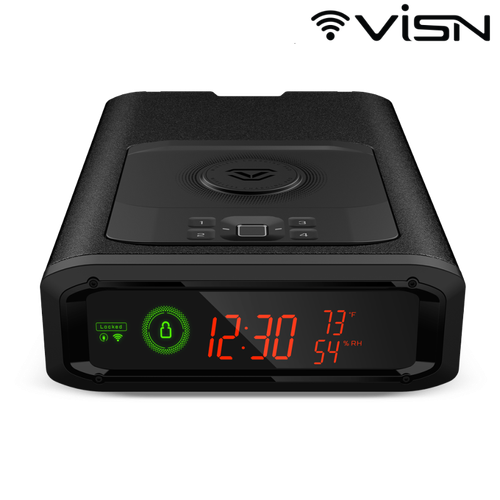 Vaultek DS2i Smart Station ViSN Biometric Safe, Black (NDS2i-BK)