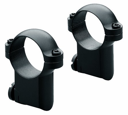 Leupold Ruger Rings 52307, Ruger 1 & 77/22, High, 1", Matte Black