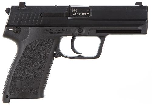 Heckler & Koch USP40 V1 DA/SA Pistol 81000314, 40 S&W, 4.25", Black Grips, Black Finish, 13 Rds