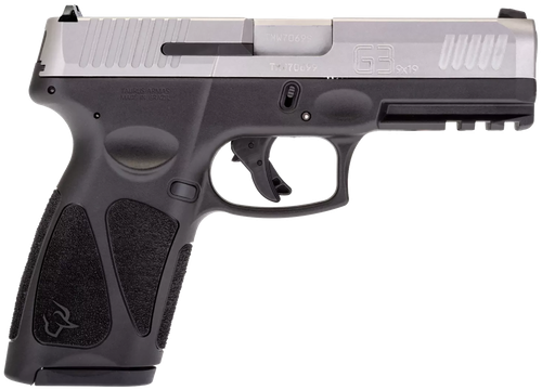 Taurus G3 Semi-Auto Pistol 1-G3B949, 9mm, 4", Black Polymer Grip/Frame, Matte Stainless Slide, 15/17 Rds