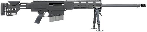 HM Defense HM50B2 Gen 2 Rifle HM50B250BMGBLK, 50 BMG, 29.25", HM Precision Adj Stock, 10 Rds