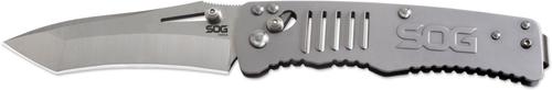 SOG Targa Satin Tanto Blade Folding Knife (TG1001)