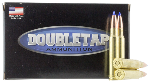 DoubleTap Ammunition Longrange Rifle Rifle Ammunition 338W160X, 338 Win Mag, DT Lead Free, 160 GR, 3275 fps, 20 Rd/bx