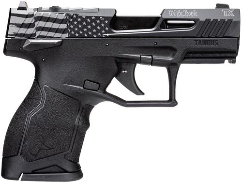 Taurus TX22 Optic Ready Pistol 1-TX22131-EN2, 22 LR, 3.60in, Textured, Black Finish, 13 Rds
