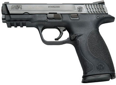 Smith & Wesson M&P9 Pistol 178035, 9mm, 4.25 in, Interchangeable Palmswell Grip, Black Finish, 17 + 1