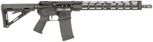 Diamondback DB15 Tactical Rifle DB1717K005, 5.56x45mm NATO, 16", 6-Position Stock, Black Hard Coat Anodized Finish, 30 Rds