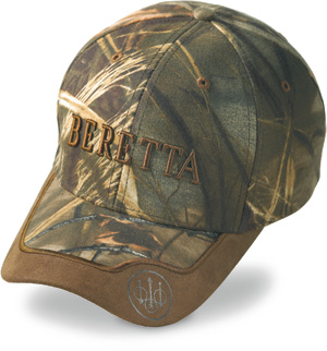 Beretta BC15166087 AP Camo Cap With Leather Details