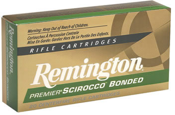 Remington Premier Rifle Ammunition PRSC7MMB, 7 MM Remington Mag, Swift Scirocco Bonded, 150 GR, 3110 fps, 20 Rd/bx