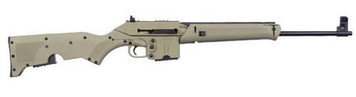 Kel-Tec SU-16 Semi-Auto Rifle SU16ATAN, 5.56 NATO, 18.5", Folding Tan Synthetic Stock, 10 Rds