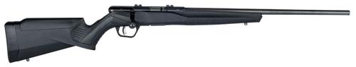 Savage B22 FV Bolt Action Rifle 70201, 22 Long Rifle, 21", Black Synthetic Stock, Black Finish, 10 Rds