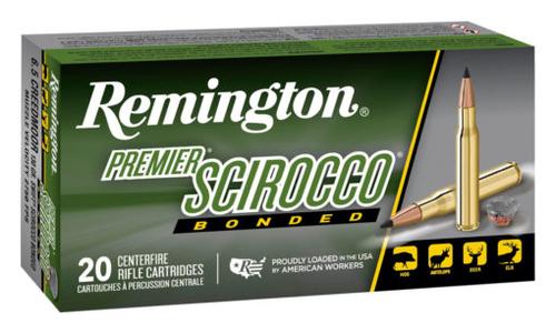 Remington Premier Rifle Ammunition 29344, 6.5 Creedmoor, Swift Scirocco Bonded, 130 gr, 2750 fps, 20 Rd/Bx