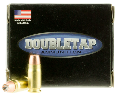 DoubleTap Home Defense Home Defense Pistol Ammunition 357S125BD, 357 Sig, Jacketed Hollow Point (JHP), 125 GR, 1450 fps, 20 Rd/bx