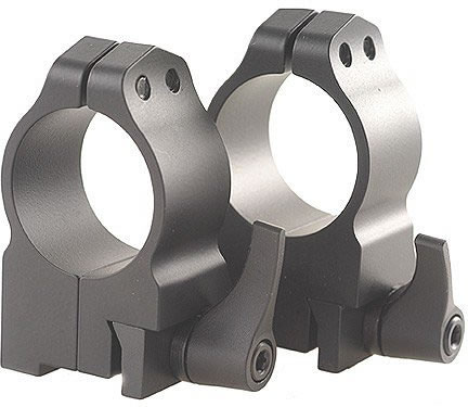 Warne 1 in Medium Matte Quick Detach Ruger Blackhawk/Redhawk Rings 1RLM