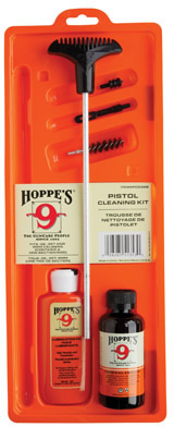 Hoppes Pistol Cleaning Kit Steel Rod 40/10mm Clam Pack (PCO40B)