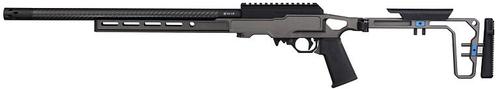 Volquartsen Superlite Rimfire Rifle VCR-0339, 22 LR, 16", Gray Birch La Chassis Stock, Black Carbon Barrel, Rapid Magazine Release