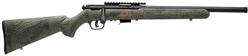Savage 93 Magnum Landry Signature Series Rimfire Rifle 93217, 22 Magnum, 16.5" Threaded, Gator Camo Stock, Black Finish