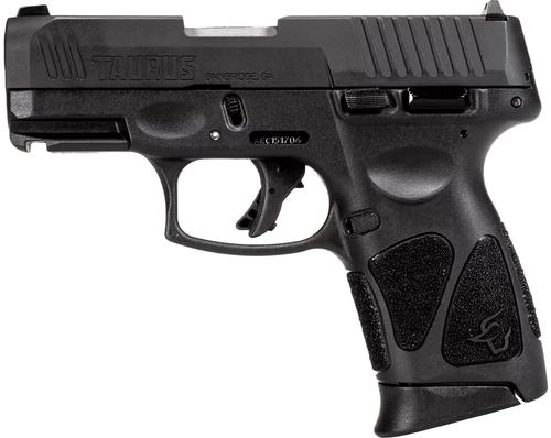 Taurus G3C Pistol 1-G3C4031, 40 S&W, 3.26in, Black Polymer Grips, Black Finish, 10 Rds