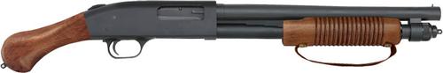 Mossberg 590 Night Stick Shotgun 50651, 12 Gauge, 14", 2 3/4"-3" Chmbr, 5 Shot, Cylinder Bore Barrel, Wood Stock