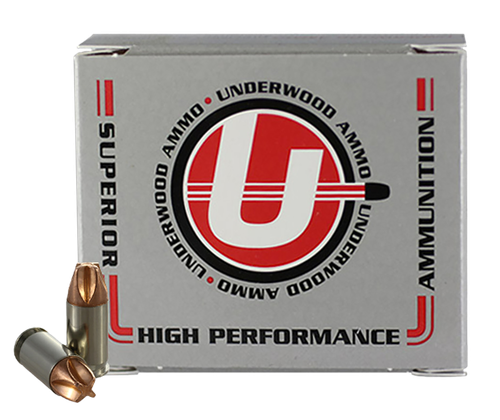 Underwood Handgun Ammunition UA639, 380 ACP +P, Xtreme Defender, 65 GR, 1400 fps, 20 Rds/bx