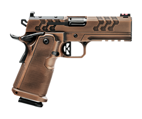 Kimber 2K11 Pro Minotaur Double Stack 1911 Pistol, 3500059, 9mm, 4.25", MJD Grips, Distressed Sandstone Finish, 19+1