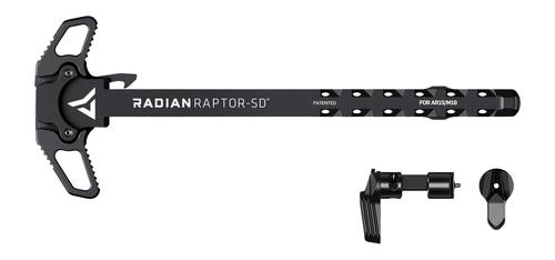 RADIAN Weapons Raptor SD Charging Handle & Talon 45/90 Ambi Safety Combo, 5.56MM (R0939) Black