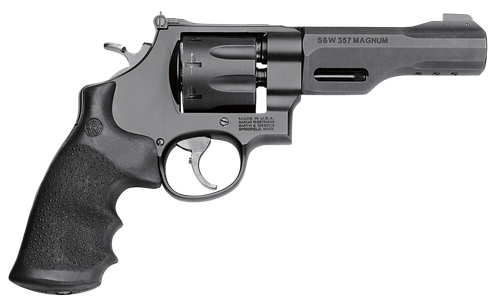 Smith & Wesson 327 TRR8 Revolver 170269, 357 Magnum, 5", Rubber Grip, Black Finish, 8 Rd, Adj Sights, Tactical Rail
