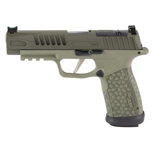 Sig Sauer P365 FUSE Semi-Auto Pistol 365XF-9BFOGRNDEBOSCT, 9mm, 4.3", Optic Ready, 2 Tone Green Finish, 17+1/21+1 Rds