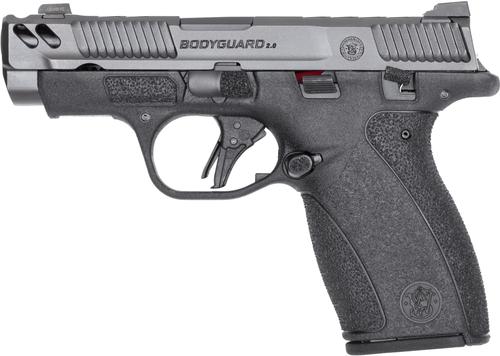 Smith and Wesson M&P Bodyguard 380 2.0 CC Pistol 14417, 380 ACP, 3.1in, Black Polymer Grips, w/Safety, 12 Rds
