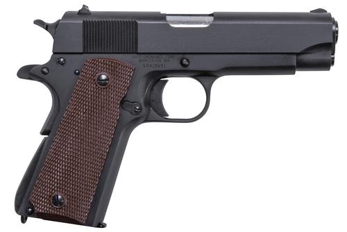 Auto-Ordnance 1911-A1 Commander SAO Pistol 1911BKOC, 45 ACP, 4.25", Brown Polymer Grips, 7 Rds