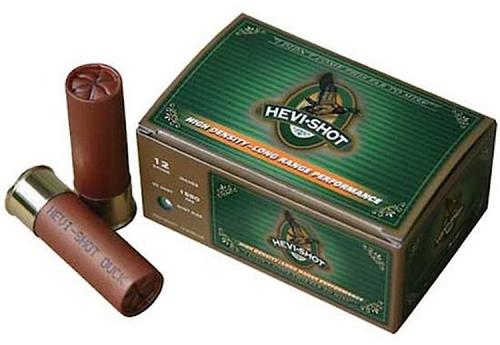 Hevishot Duck Shotshells 42312, 12 Gauge, 3", 1-1/4 oz, 1550 fps, #2 Hevi-Shot, 10 Rd/bx
