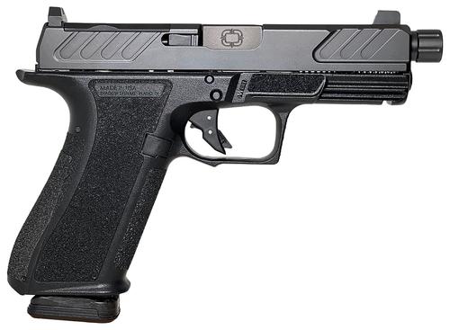 Shadow Systems XR920 Foundation Optic Ready Pistol SS-3310-1D, 9mm Luger, 4in, Interchangeable Backstrap, Black Finish, 17 Rds