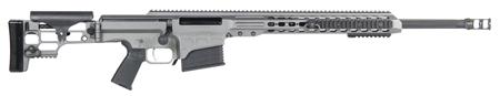 Barrett MRAD Bolt Action Rifle 14394, 300 Win Mag, 24" Fluted Barrel, Folding Gray Stock, Gray Cerakote/Black Phosphate Finish, 10 Rds