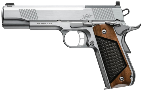Kimber Next Gen Custom Stainless Pistol 3200401, 9mm, 5in, Wood Grips, 9 Rds