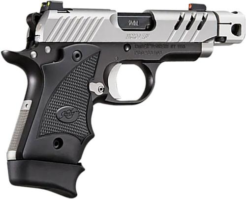 Kimber Micro 9 ESV 3300218, 9mm, 3.45" Barrel, Mini-Compensator, Hogue Rubber Grip, Two Tone Finish, 7 Rds