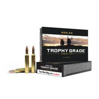 Nosler Trophy Grade Rifle Ammunition 60033, 7mm Rem Mag, AccuBond, 140 gr, 3200 fps, 20 Rd/Bx