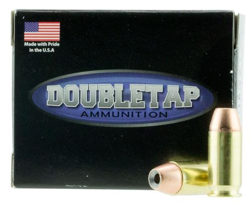 DoubleTap Home Defense Home Defense Pistol Ammunition 45A185CE, 45 ACP, Jacketed Hollow Point (JHP), 185 GR, 1200 fps, 20 Rd/bx