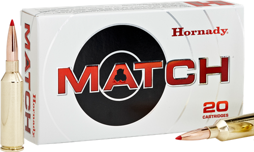 Hornady ELD Match Rifle Ammunition 81620, 6.5 PRC, ELD Match, 147Gr, 2910 fps, 20 Rds