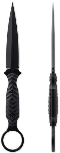 Toor Knives Specter R Dagger, Shadow Black Finish (642828)