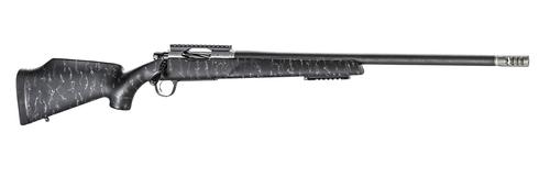 Christensen Traverse Rifle 801-10033-00, 6.8 Western, 24", Synthetic Black W/gray Webbing Stock, 3 Rds