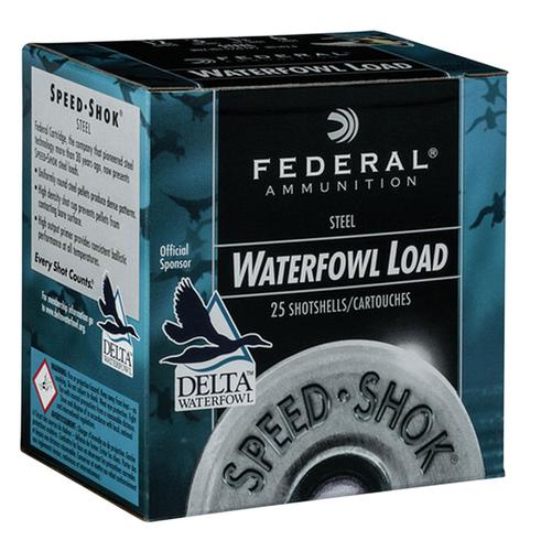 Federal Speed-Shok Shotshells WF142BB, 12 Gauge, 3", 1 1/4 oz, 1450 fps, BB Steel Shot, 25 Rds/bx