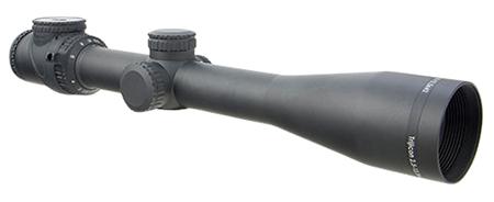 Trijicon AccuPoint Rifle Scope 200104, 2.5-12.5x, 42mm Obj, 30mm Tube, Black, Mil-Dot Crosshair Green Dot Reticle