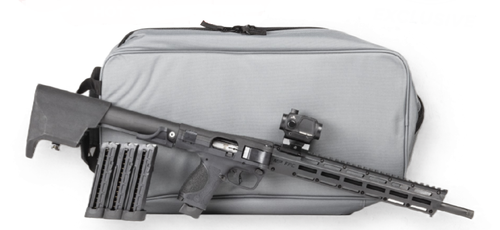 Smith & Wesson M&P FPC 22 Rifle, 22 LR, 16.25 in, Folding Carbine, Black Finish, w/Crimson Trace RDS, 20+1