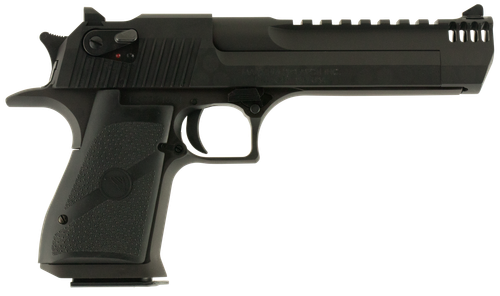 Magnum Research Desert Eagle Pistol DE44IMB, 44 Remington Mag, 6", Black Grips, Black Finish, 8 Rds