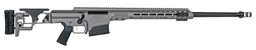 Barrett MRAD Bolt Action Rifle 18480, 338 Lapua Mag, 26", Folding w/Adjustable LOP Stock, Tungsten Finish, Match Grade Barrel, 10 Rds