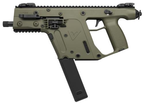 Kriss USA Vector SDP Pistol KV10-PGR20, 10mm, 5.5in, Od Green Polymer, 33 Rds