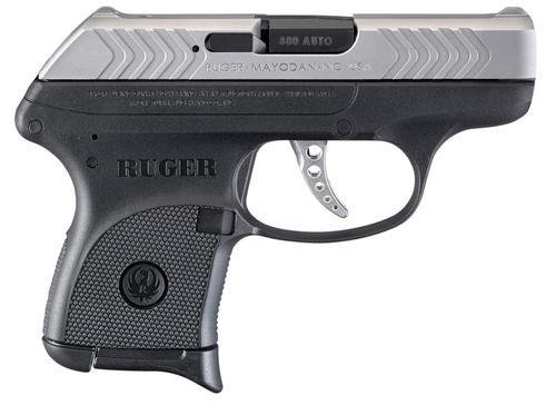 Ruger LCP DAO Pistol 3791, 380 ACP, 2.75", Black Polymer Grips, Matte Stainless Slide, 6 Rds